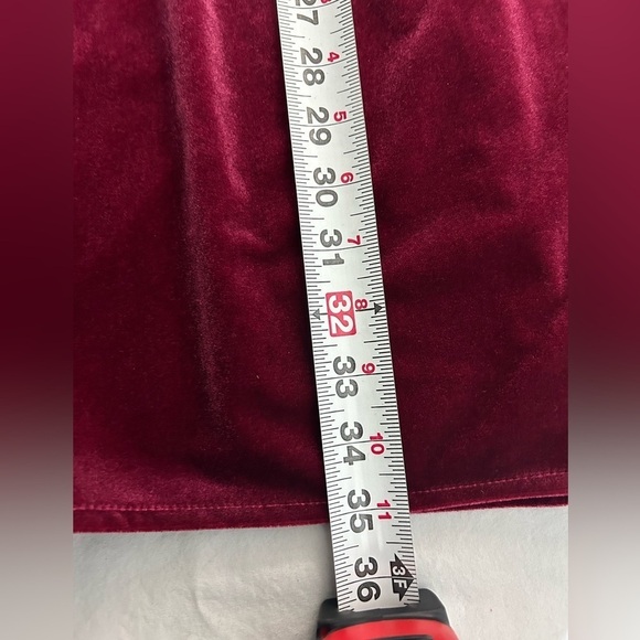 NWT Gianni Bini Leighton Velvety Wrap Dress Merlot Women’s Large - Picture 12 of 15